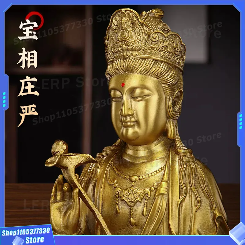 Estatua de Bodhisattva Manjush - Home Textiles Direct reseña y precio
