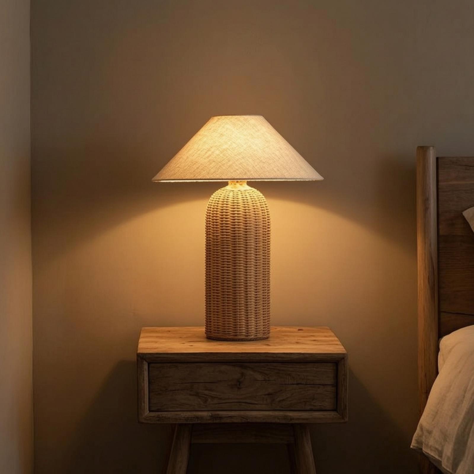 Lámpara de Noche con Base de R - Home Textile reseña y precio