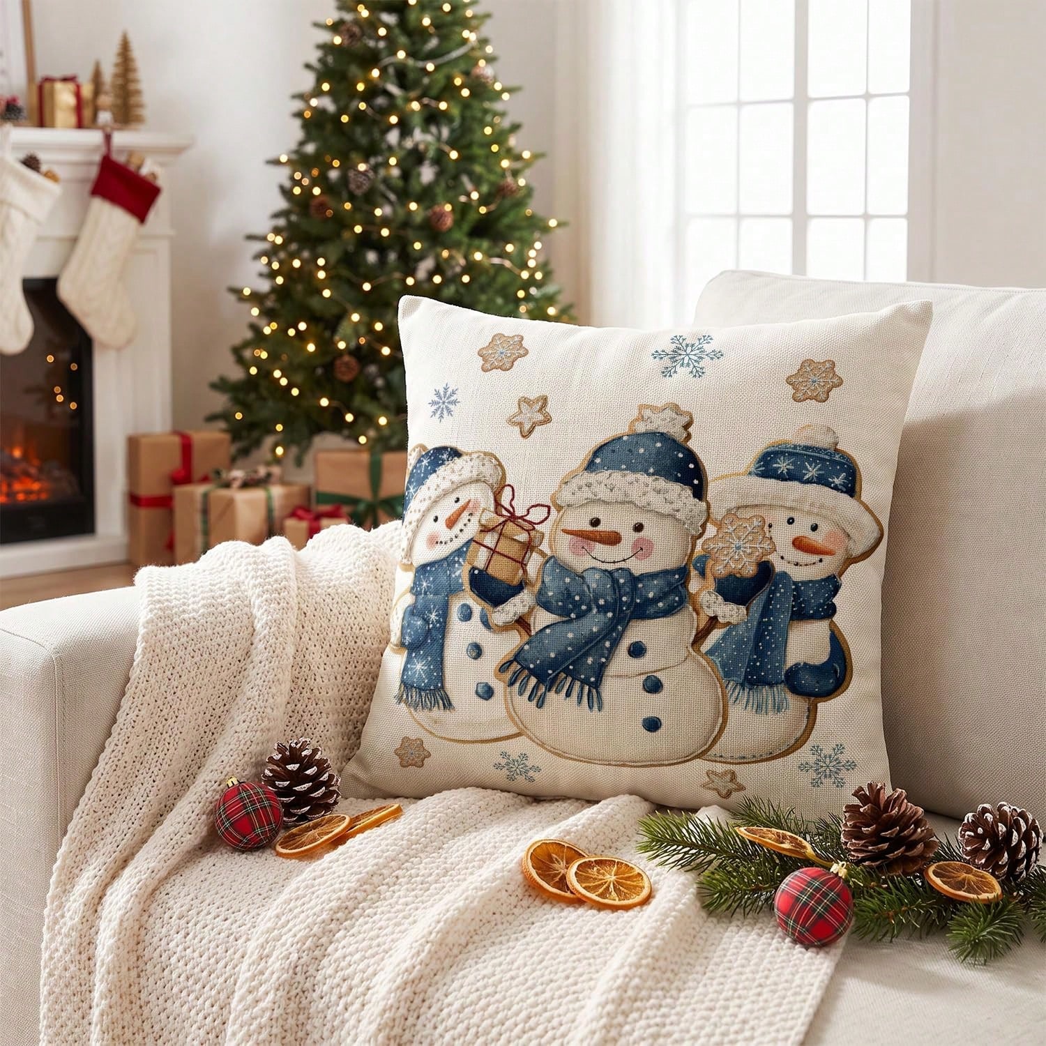 1 funda de cojín decorativa co - Pillow Insert 18X18 reseña y precio