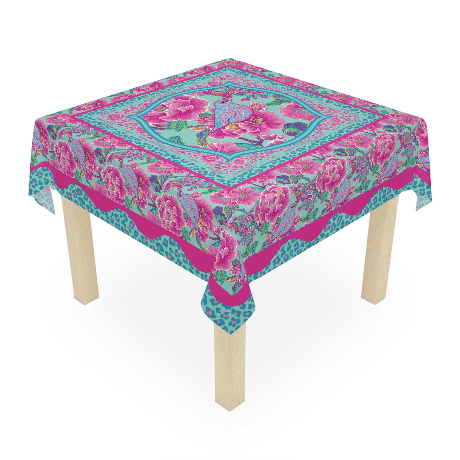 Mantel Cuadrado Rosa para Noch - Home Textiles Direct reseña y precio