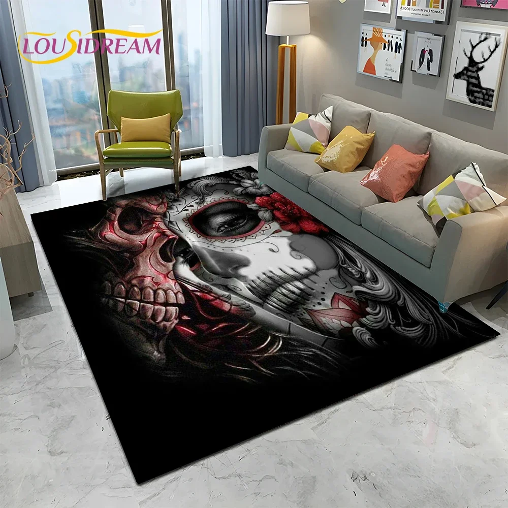 Alfombra de Terror Gótica con  - Home Textiles Sale reseña y precio