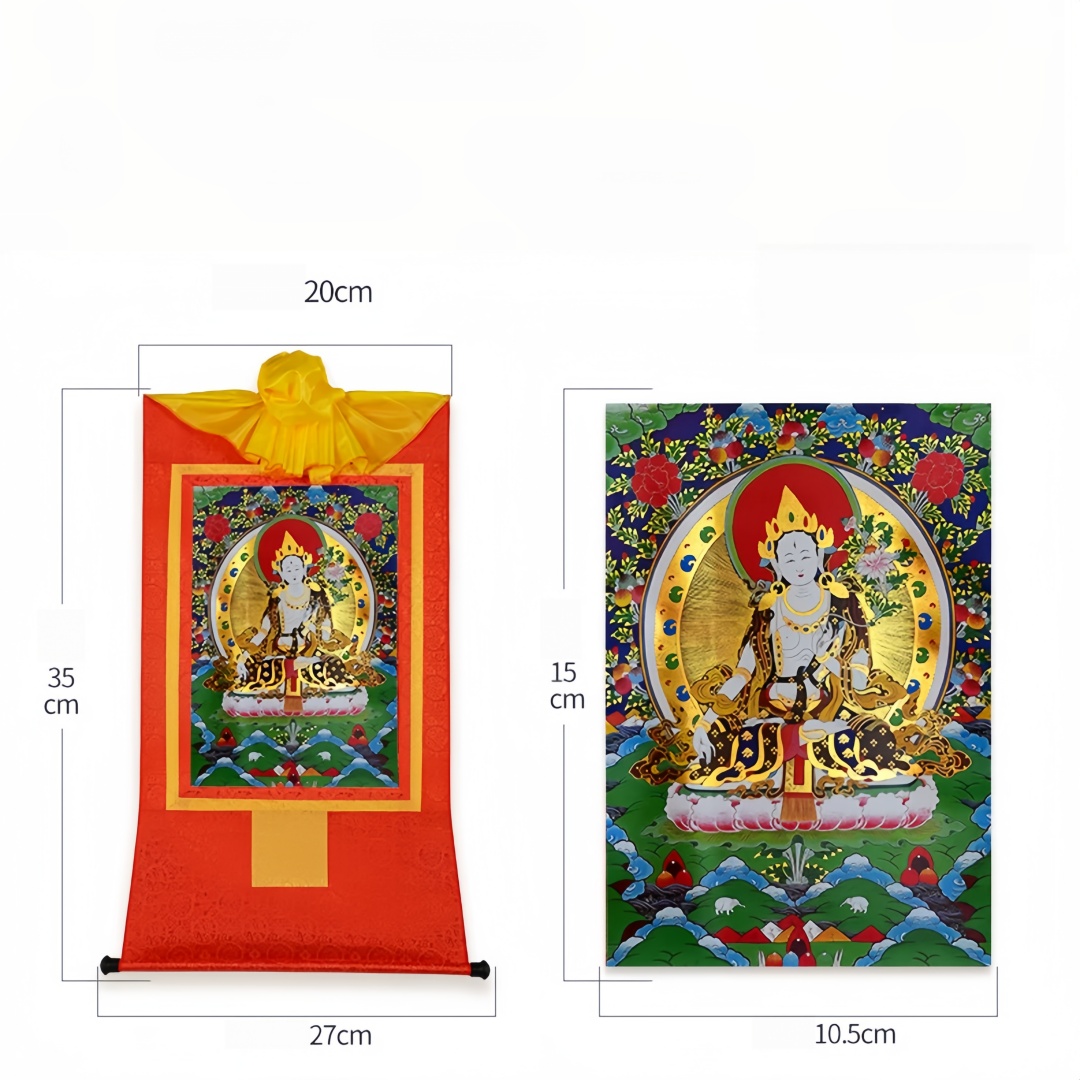Thangka de Buda Tara Blanca, P - Home Textiles & Decorations reseña y precio