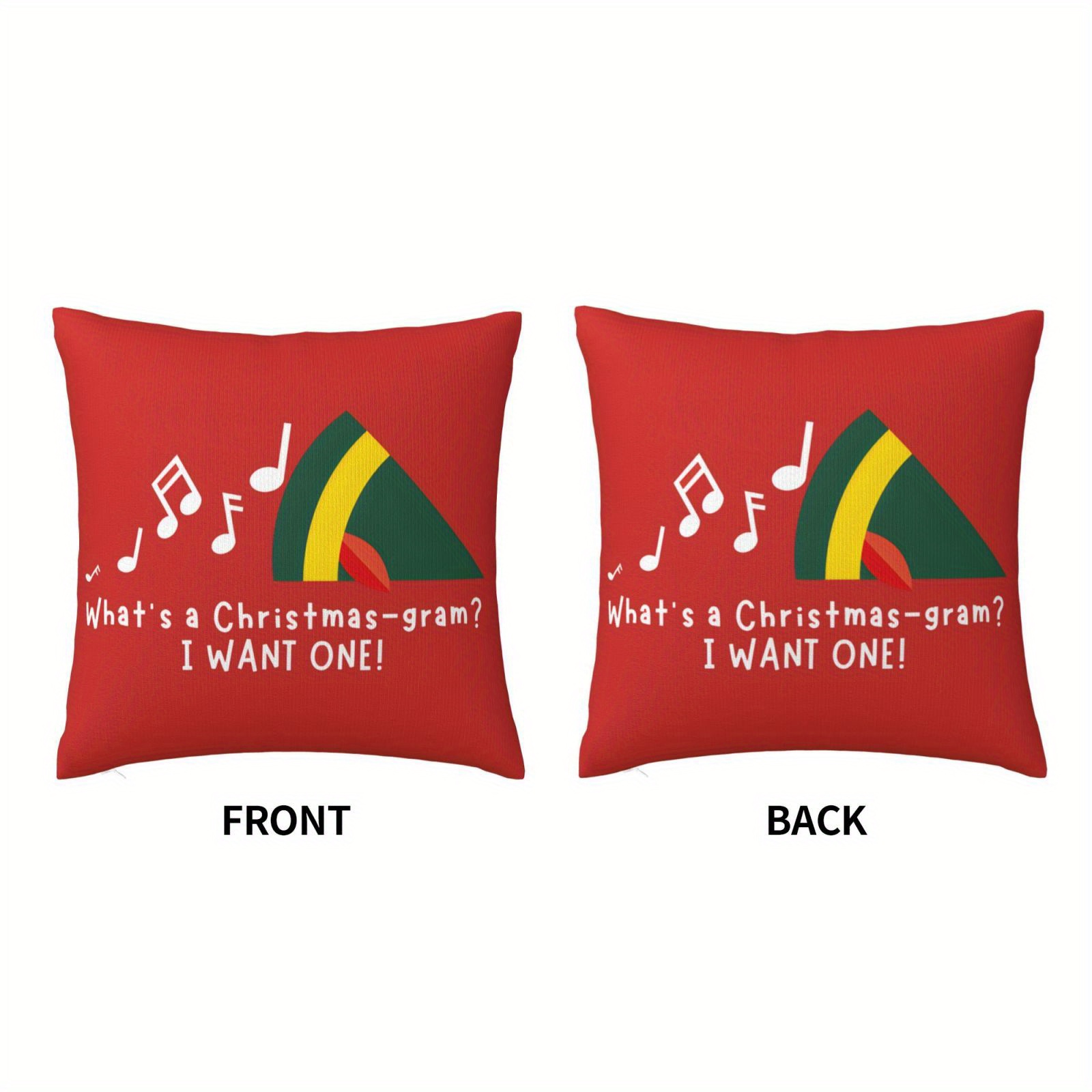 1 funda de almohada navideña - - Pillow Insert 18X18 reseña y precio