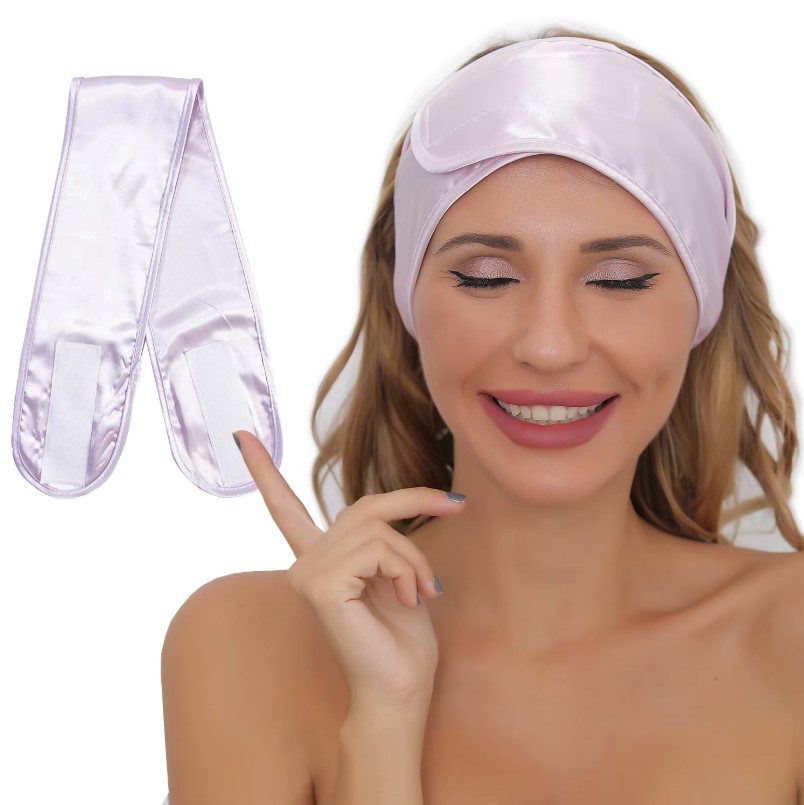 Diadema de satén sedoso ajusta - Home Textiles Face Towel reseña y precio